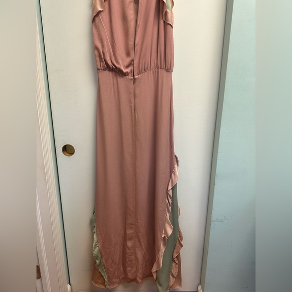 Alexis Pink Ruffle Battista Gown Maxi Dress - Picture 5 of 9